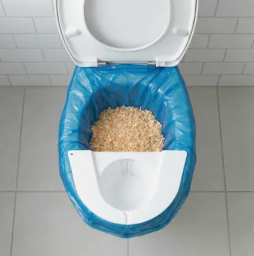 Stap 4: urinebakje